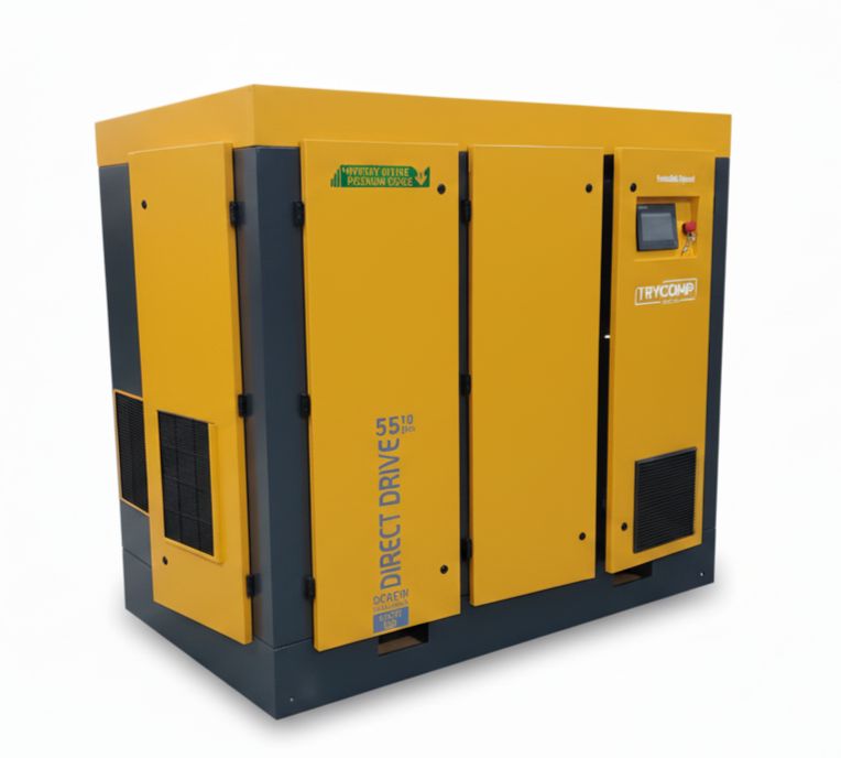 110kW TryComp direct drive screw compressor South Africa